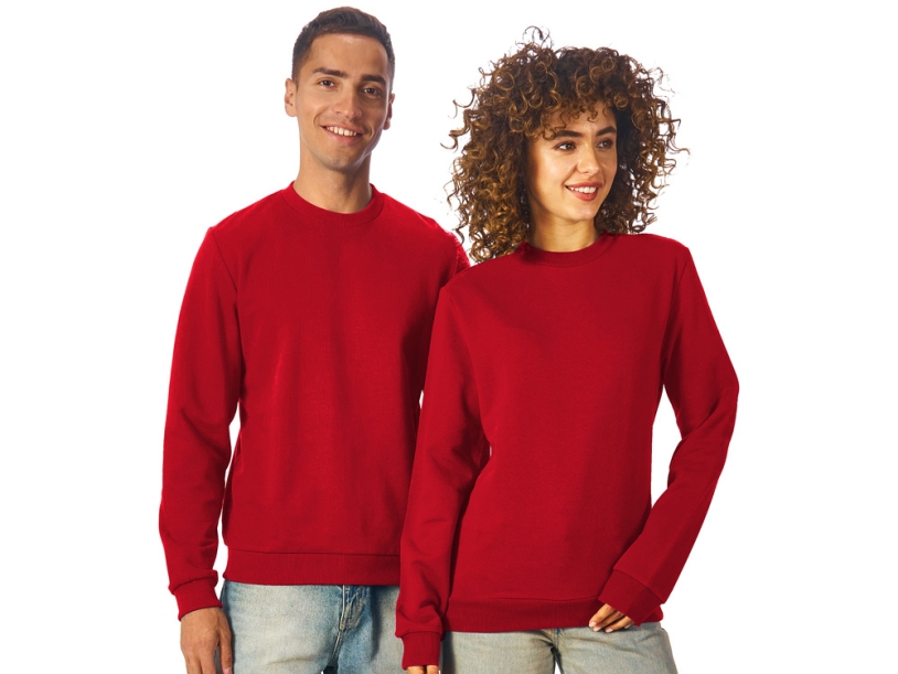 Свитшот Monaco, унисекс (красный) XS (Изображение 1)