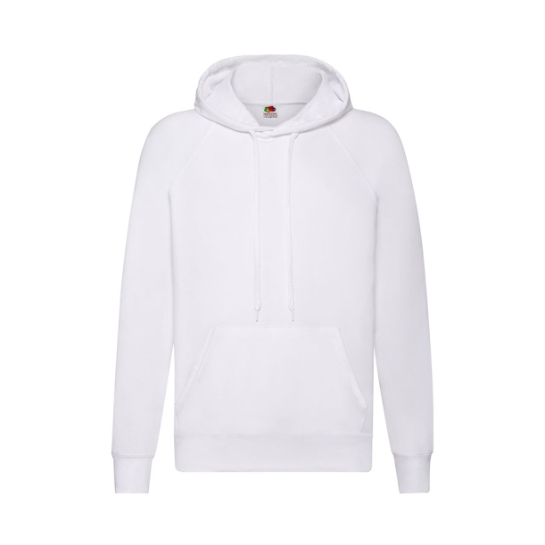 Толстовка мужская "LIGHTWEIGHT", белый_XL, 80% хлопок, 20% полиэстер, 240 г/м2 (Изображение 1)