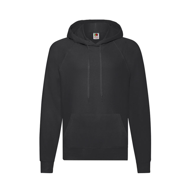 Толстовка мужская "LIGHTWEIGHT", черный_2XL, 80% хлопок, 20% полиэстер, 240 г/м2 (Изображение 1)