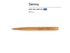 Ручка металлическая шариковая Sienna (золотистый)  (Изображение 2)