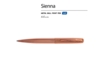 Ручка металлическая шариковая Sienna (золотистый)  (Изображение 2)
