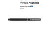 Ручка металлическая шариковая Venezia Pragmatico софт-тач (черный)  (Изображение 2)