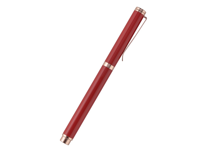 Ручка металлическая шариковая Venezia Classico (красный)  (Изображение 1)