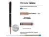 Ручка металлическая шариковая Venezia Classico (черный)  (Изображение 3)