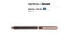 Ручка металлическая шариковая Venezia Classico (коричневый)  (Изображение 2)
