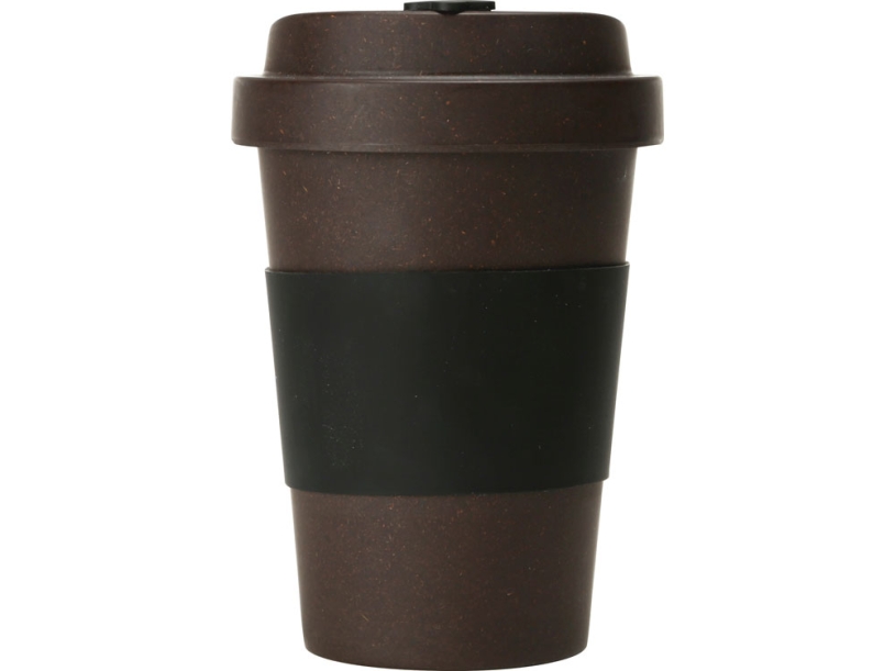 Стакан из кофе с силиконовой манжетой Latte, (Изображение 4)