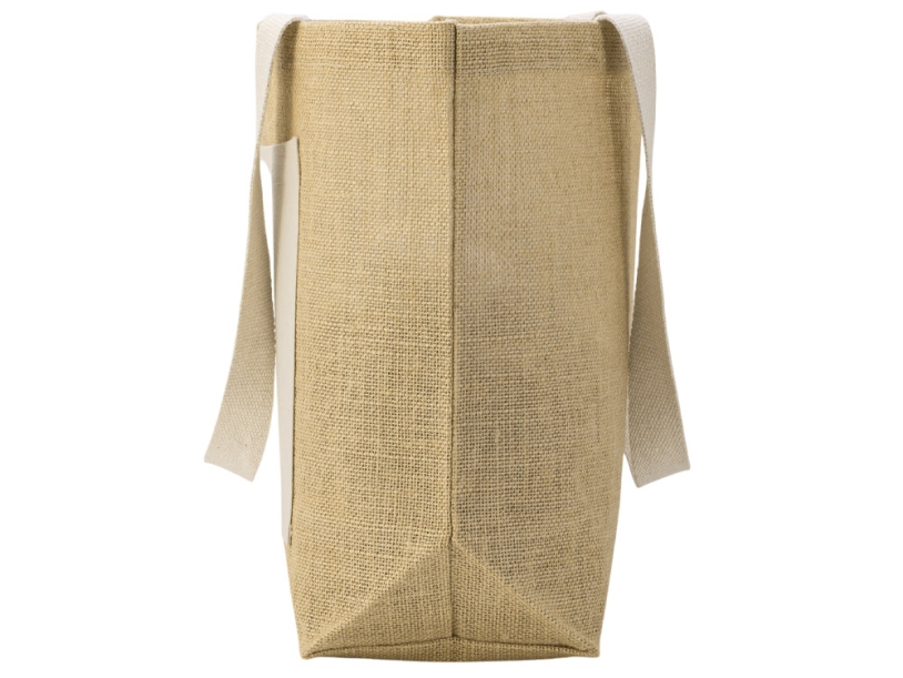 Сумка Jute джутовая с широким дном (Изображение 6)