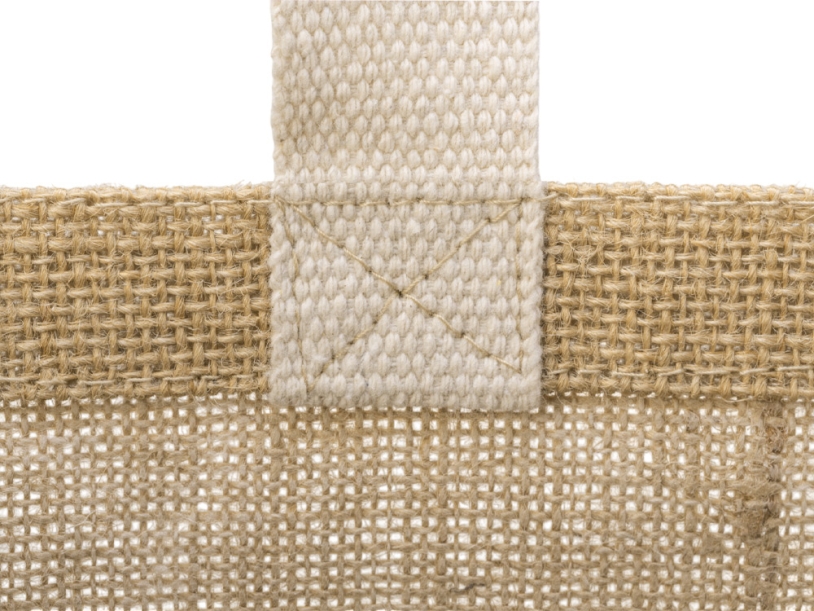 Сумка Jute джутовая с широким дном (Изображение 10)
