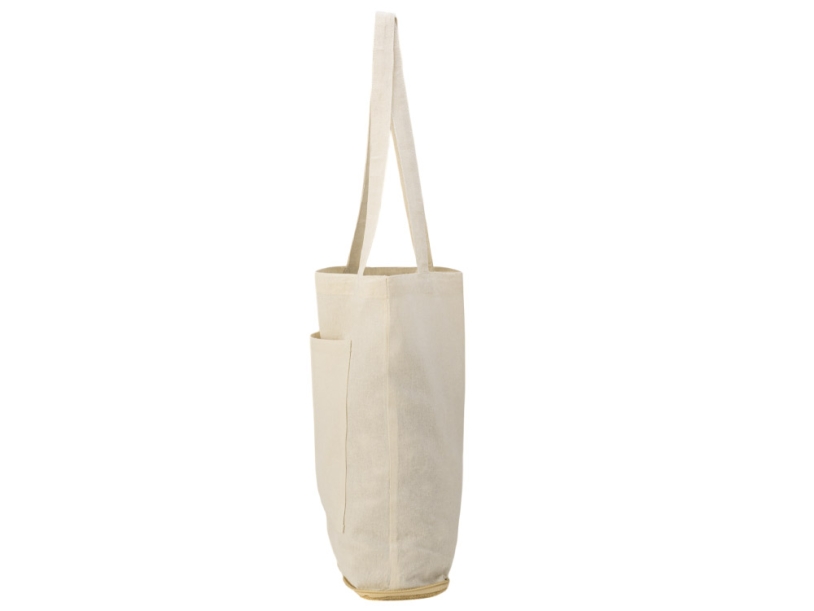 Складная сумка Jute из джута и хлопка, натуральный (Изображение 3)