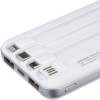 Внешний аккумулятор Omni Pro 10000 мАч, белый (Изображение 5)