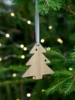 Деревянная подвеска Christmate, елочка (Изображение 4)