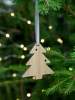 Деревянная подвеска Christmate, елочка (Изображение 4)