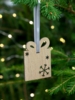 Деревянная подвеска Christmate, подарок (Изображение 4)