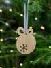 Деревянная подвеска Christmate, шар (Изображение 4)