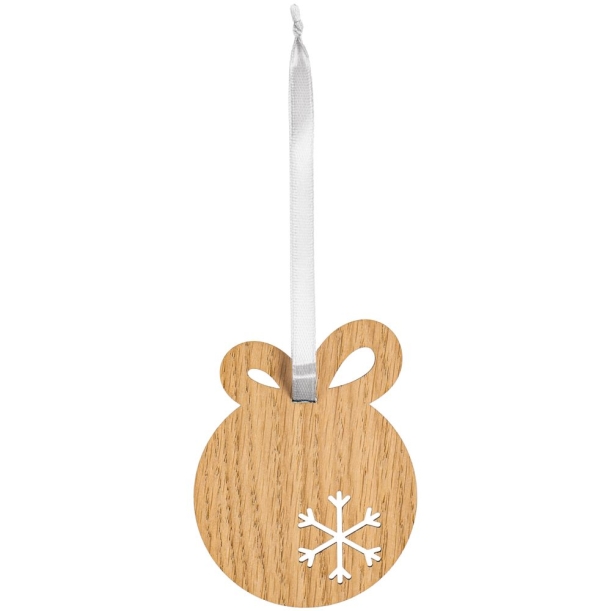 Деревянная подвеска Christmate, шар (Изображение 2)