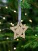 Деревянная подвеска Christmate, звезда (Изображение 4)