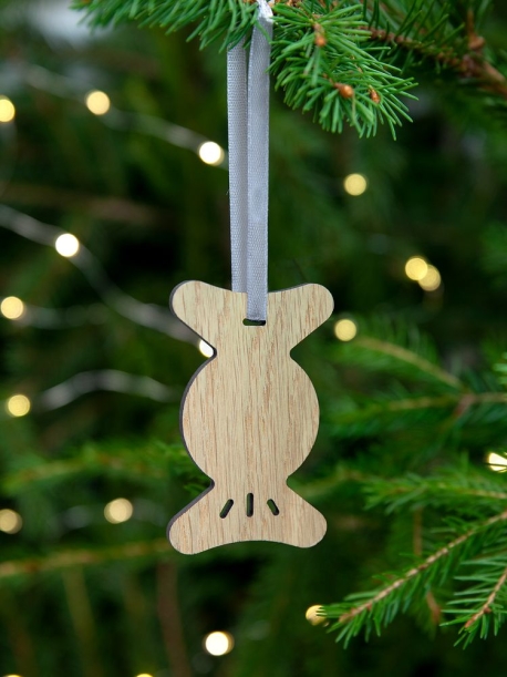 Деревянная подвеска Christmate, конфета (Изображение 4)