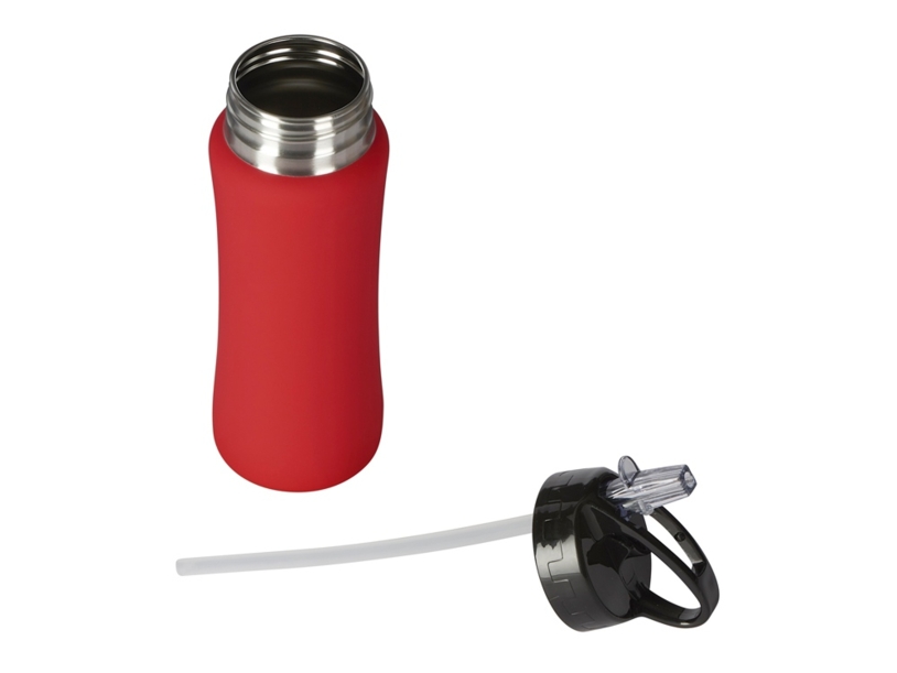 Бутылка для воды Bottle C1, сталь, soft touch, 600 мл (Изображение 2)