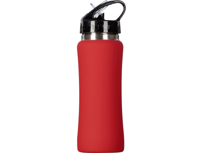Бутылка для воды Bottle C1, сталь, soft touch, 600 мл (Изображение 5)