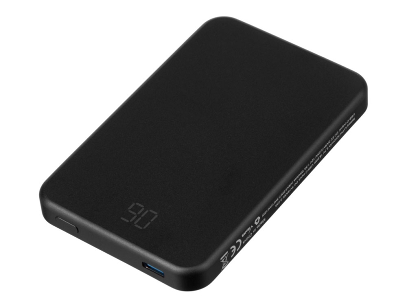 Магнитный беспроводной внешний аккумулятор Razor, 5000 mAh, металл (Изображение 2)