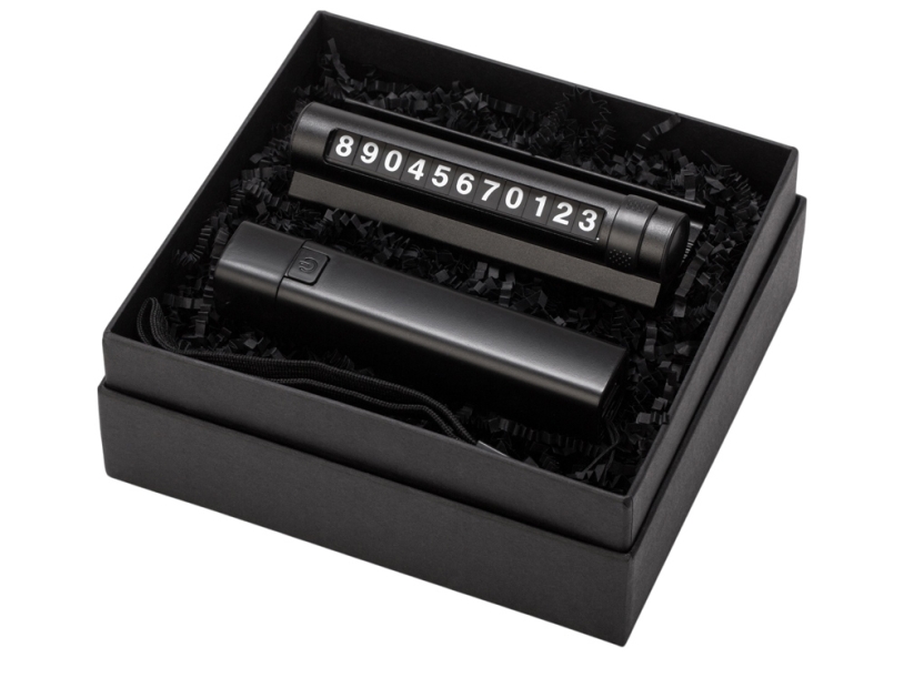 Подарочный набор с фонариком и парковочной табличкой Blackster (Изображение 2)