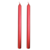 Свечи подарочные, 2 шт,  красный,  воск, 30 см (Изображение 1)