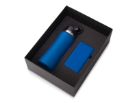 Подарочный набор COLOR IT с бутылкой для воды и повербанком, 5000 mAh (синий) 5000 mAh
