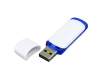 USB 3.0- флешка на 32 Гб с цветными вставками (белый/синий) 32Gb (Изображение 2)