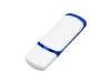 USB 3.0- флешка на 32 Гб с цветными вставками (белый/синий) 32Gb (Изображение 3)