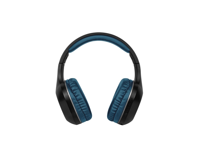 Беспроводные наушники Rombica mySound BH-17 ANC Blue (Изображение 1)