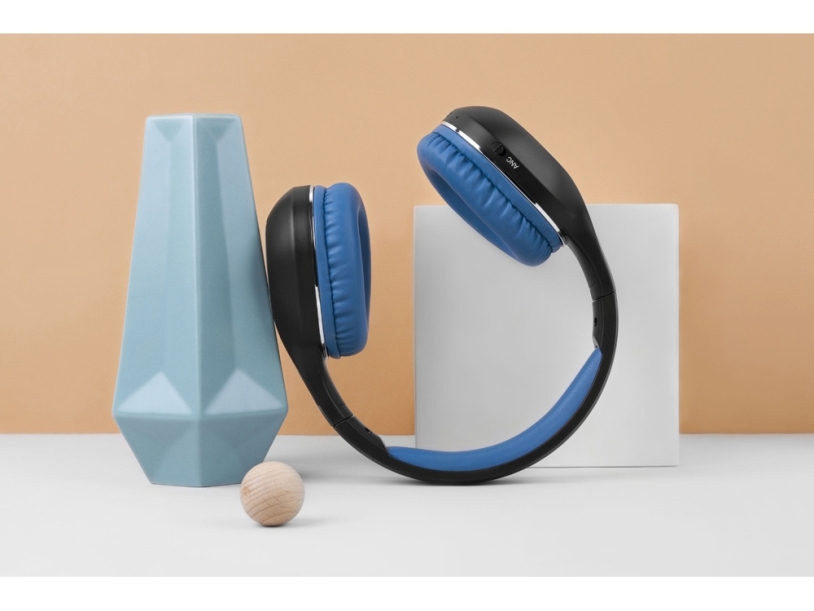 Беспроводные наушники Rombica mySound BH-17 ANC Blue (Изображение 6)