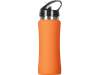 Бутылка для воды Bottle C1, soft touch, 600 мл (оранжевый)  (Изображение 4)