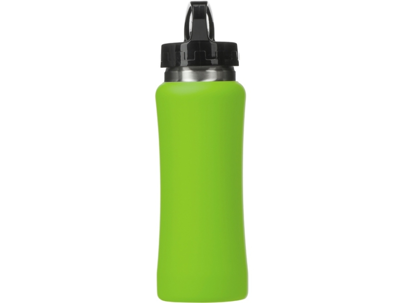 Бутылка для воды Bottle C1, soft touch, 600 мл (зеленое яблоко)  (Изображение 3)
