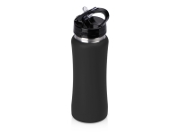 Бутылка для воды Bottle C1, soft touch, 600 мл (черный) 