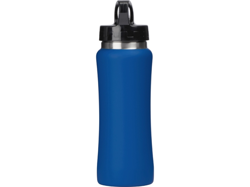 Бутылка для воды Bottle C1, soft touch, 600 мл (синий)  (Изображение 3)