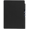 Ежедневник Flexpen Black, недатированный, черный с синим (Изображение 5)