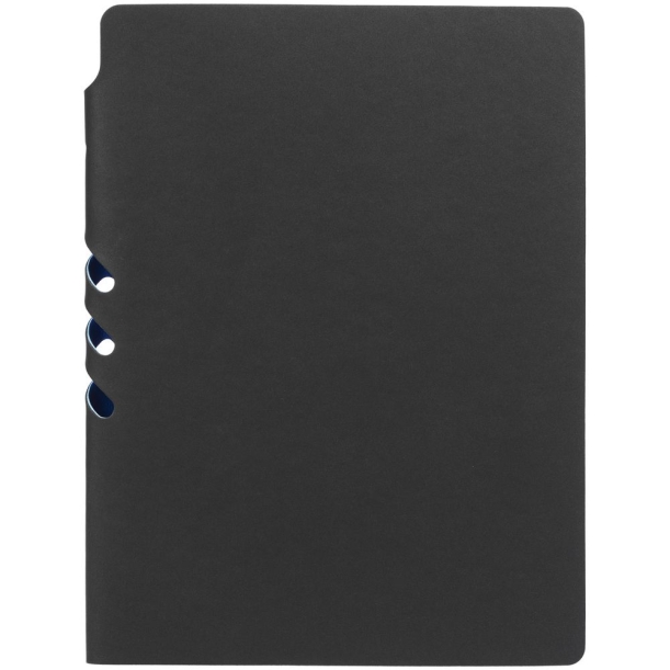 Ежедневник Flexpen Black, недатированный, черный с синим (Изображение 4)