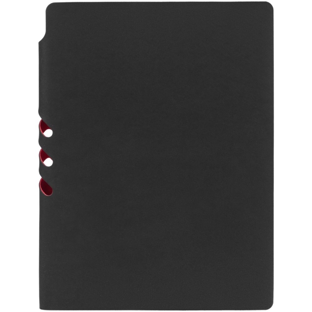 Ежедневник Flexpen Black, недатированный, черный с красным (Изображение 4)