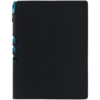 Ежедневник Flexpen Black, недатированный, черный с бирюзовым (Изображение 12)