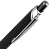 Ручка шариковая Chromos Soft Touch, черная (Изображение 4)