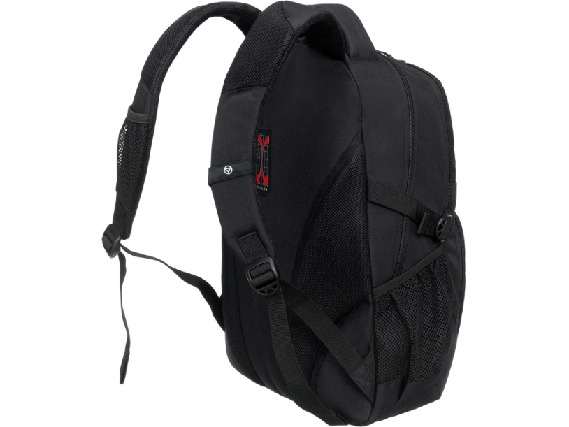 Рюкзак TORBER ROCKIT, чёрный, полиэстер, 33х15х45 см, 22 л (Изображение 3)