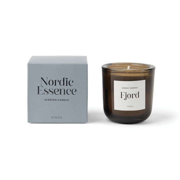Маленькая ароматическая свеча VINGA Nordic Essence в стекле (Изображение 1)