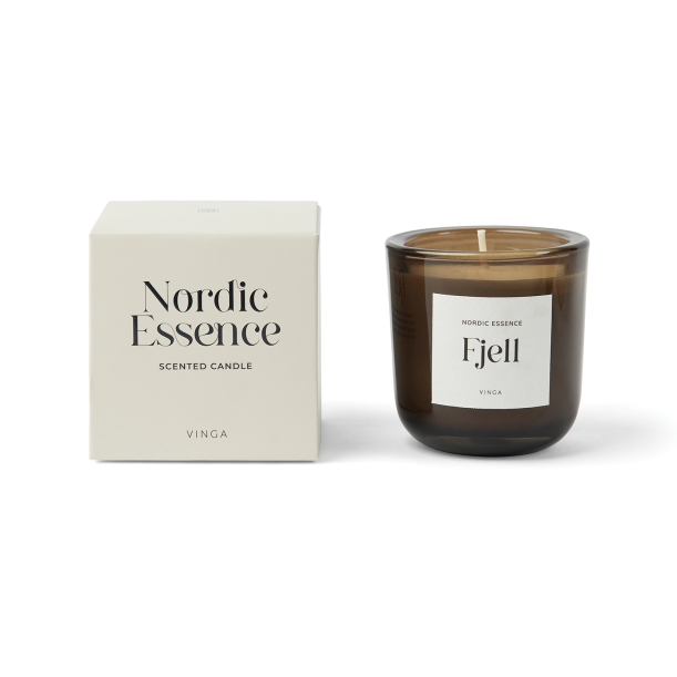 Маленькая ароматическая свеча VINGA Nordic Essence в стекле (Изображение 1)