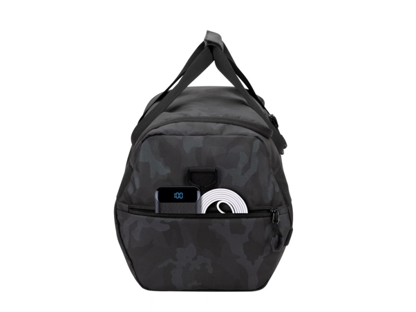 RIVACASE 7641 navy camo 30L дорожная сумка /12 (Изображение 11)