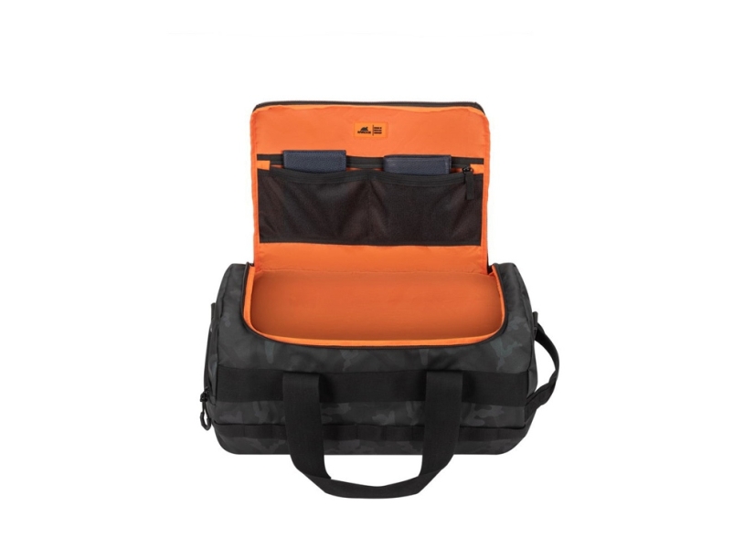 RIVACASE 7641 navy camo 30L дорожная сумка /12 (Изображение 16)