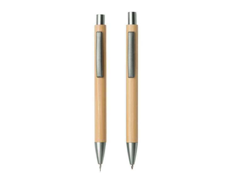 Набор ручка и механический карандаш Tender bamboo, натуральный (Изображение 3)