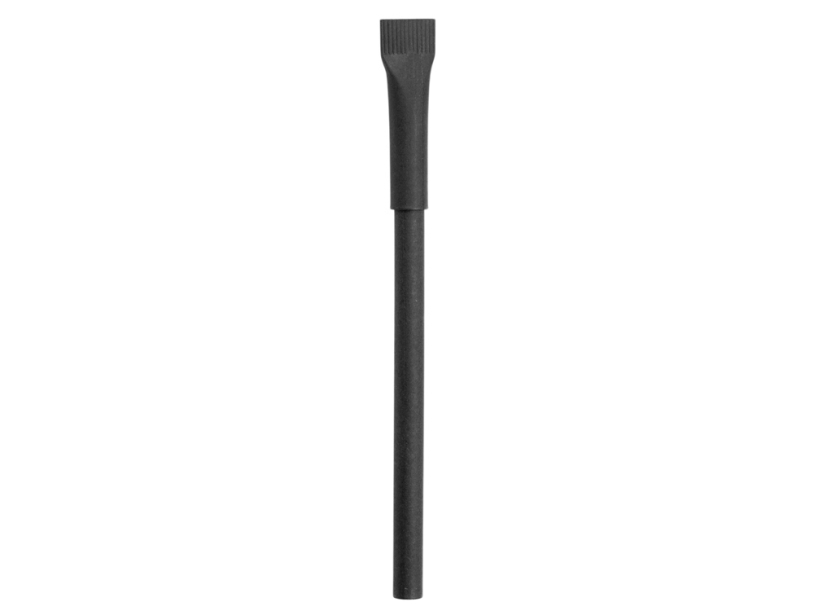 Вечный карандаш из переработанной бумаги Recycled pencil (черный)  (Изображение 2)