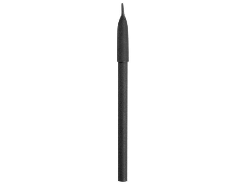 Вечный карандаш из переработанной бумаги Recycled pencil (черный)  (Изображение 3)