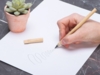 Вечный карандаш из переработанной бумаги Recycled pencil (натуральный)  (Изображение 4)