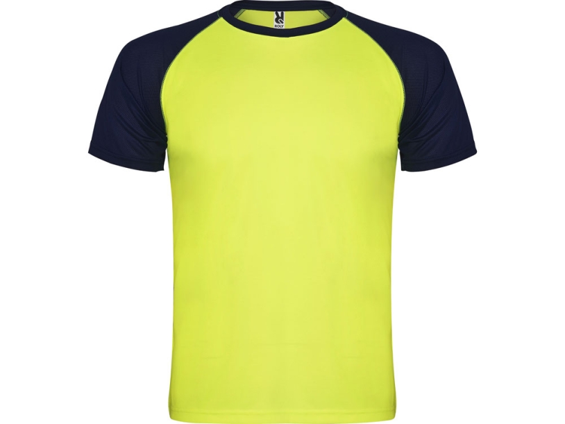 Спортивная футболка Indianapolis мужская (неоновый желтый/navy) XL (Изображение 1)
